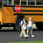 kids crossing street