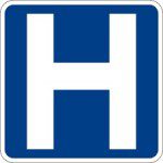 hospital sign